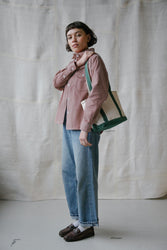 main Women’s French Corduroy Workshirt - Smokey Pink