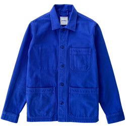 main Paynter Jacket Co's Batch No.3.5 - The NHYES Jacket made exclusively in Bill Cunningham Blue. Limited Edition.