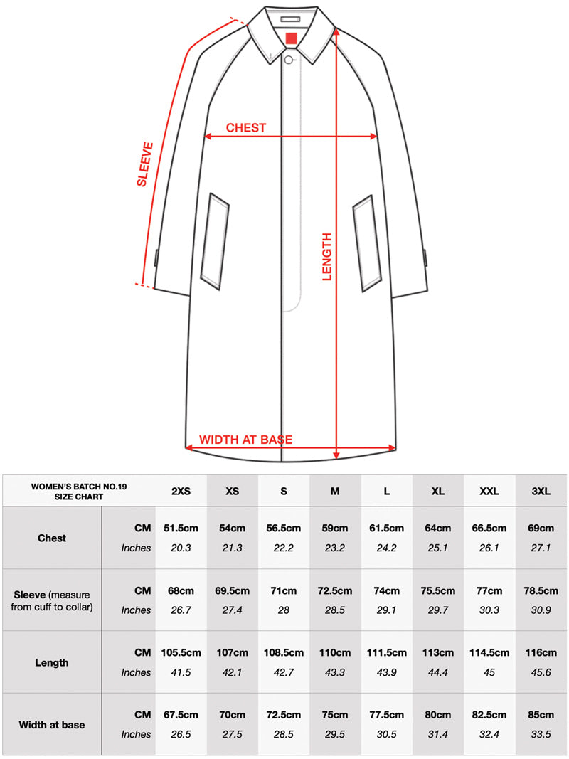 sizing chart