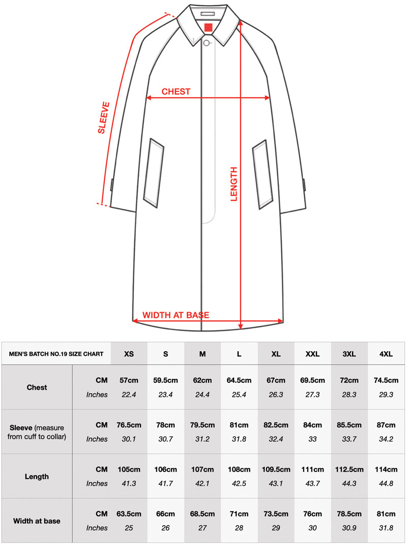 sizing chart